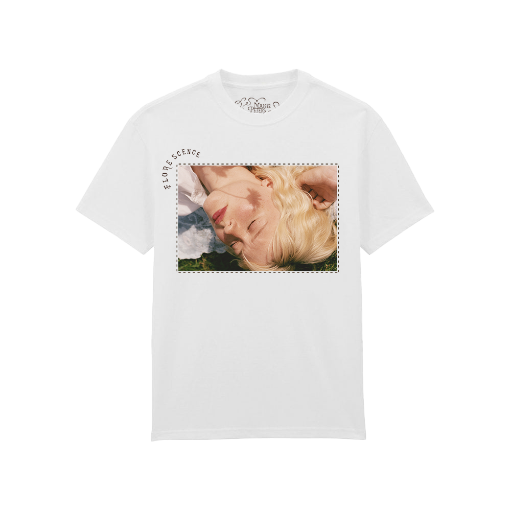 Florescence Album Photo T-shirt White