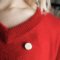 MP3 Pin Badge