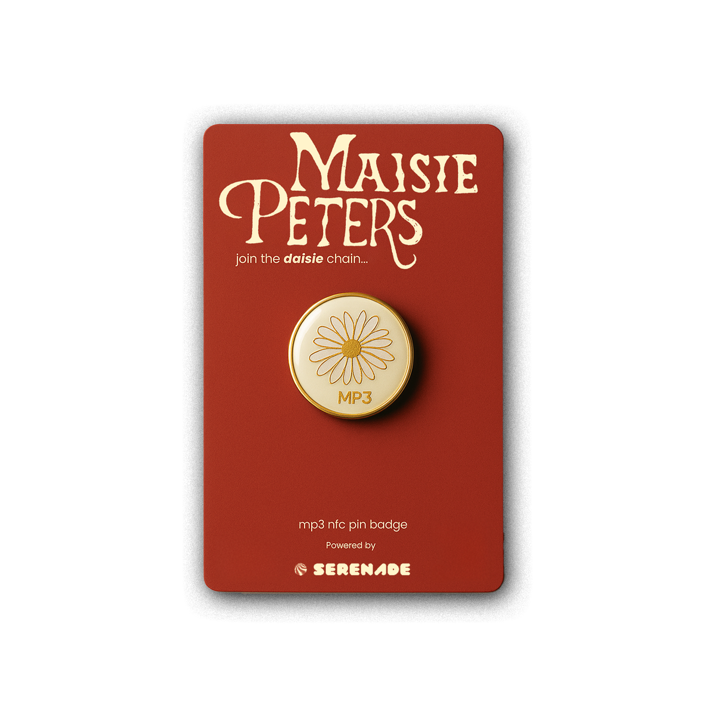 MP3 Pin Badge