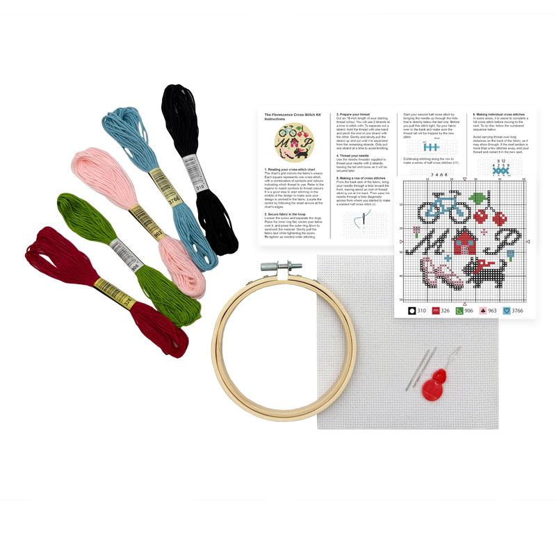 Florescence Cross Stitch Kit