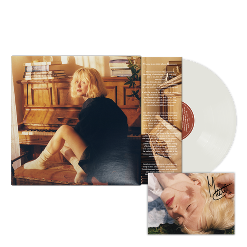 Signed Florescence Moon Flower Edition Alt Artwork White EcoRecord