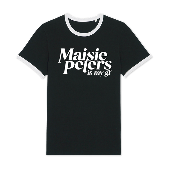 Maisie Peters is my gf Ringer T-Shirt Black