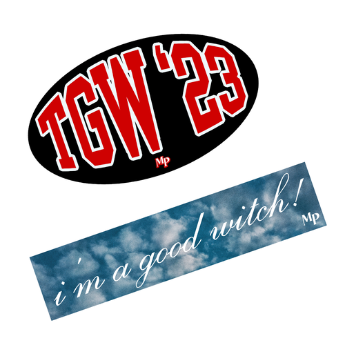 The Good Witch Bumper Sticker Set