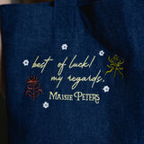 Florescence Tote Blue