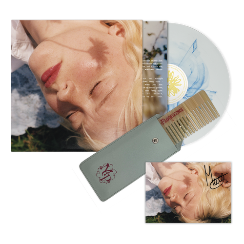 Signed Florescence Forget Me Not Edition EcoRecord & Comb Bundle