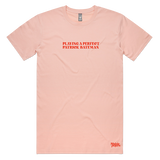 Playing a Perfect Patrick Bateman T-shirt Pink