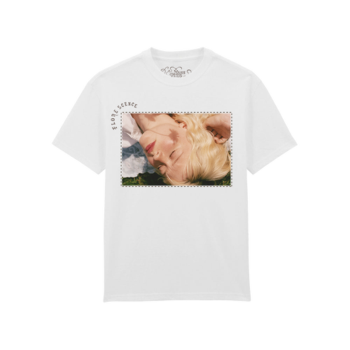 Florescence Album Photo T-shirt White